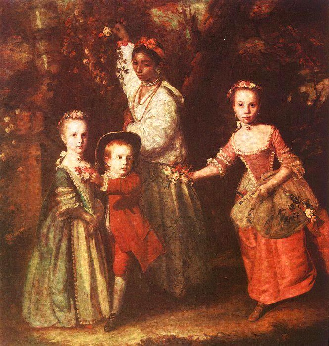 Sir Joshua Reynolds The Children of Edward Hollen Cruttenden